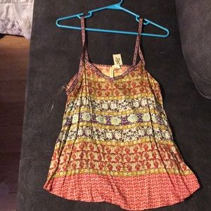 Brand new never worn stylish dressy tank top